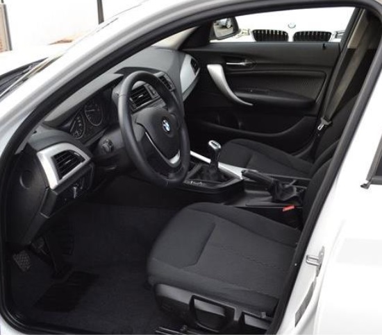 Left hand drive car BMW 1 SERIES (01/01/2015) - 